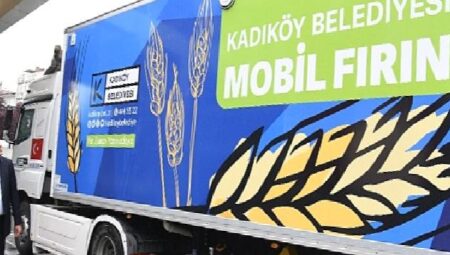 Kadıköy Belediyesi Mobil Fırınıyla Günde 35 Bin Ekmek Üretebilecek