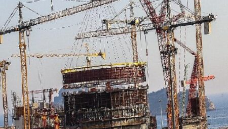Akkuyu NGS’nin 2’nci Ünitesine İç Koruma Kabuğunun Beşinci Katmanı Kuruldu