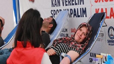 Gaziantep’te Kan Bağışı Rekoruna Doğru