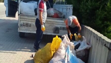 300 Ton Kurban Atığı Toplandı