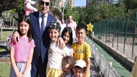 Altınok doğal yaşam parkı’nda çocunklarla buluştu 