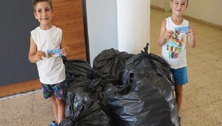 Çeşme’de atıklar eğlenceye dönüşüyor
