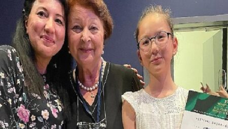 İsmail Baha Sürelsan öğrencisi Aylina Raat Antalya’yı gururlandırdı