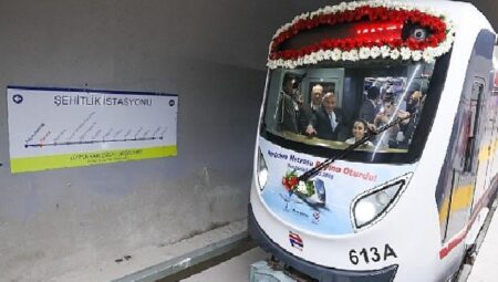 Narlıdere Metrosu’nda sona doğru