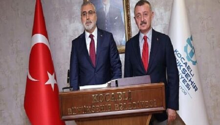 Bakan Işıkhan’dan Kocaeli Büyükşehir Belediyesine ziyaret
