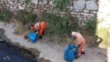 Balavca’dan 2 Traktör Dolusu Çöp ve Atık Toplandı