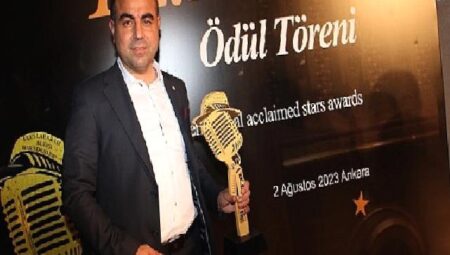 Erkan Çam’a Alkışı Hakedenler Ödülü