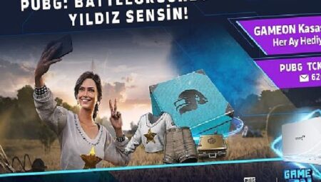 GAMEON farkıyla PUBG’de GAMEON Kasası her ay hediye