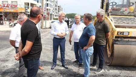 Nilüfer’de asfalt seferberliği devam ediyor