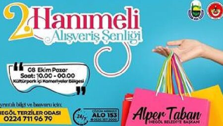 2. Hanımeli Alışveriş Şenliği Ertelendi