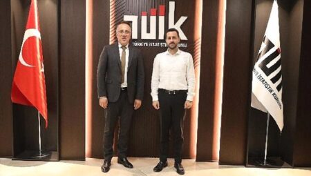 Başkan Savran’dan TÜİK Başkanı Çetinkaya’ya ziyaret