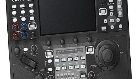Canon’dan Yeni CR-N100 4K PTZ Kamera ve RC-IP1000 Profesyonel PTZ Kontrol Ünitesi