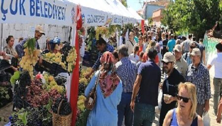 “Efes Selçuk Gökçealan’da Üzüm Şenliği Var”