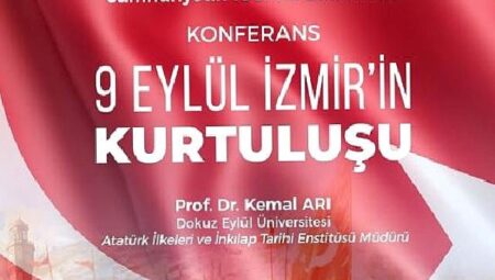 Ege’de “9 Eylül İzmir’in Kurtuluşu” konferansı düzenlenecek