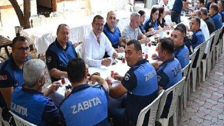 Kemer’de Zabıta Haftası kutlaması