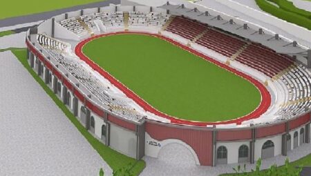 Kumluca Atatürk Stadyumu’nun temeli atılıyor