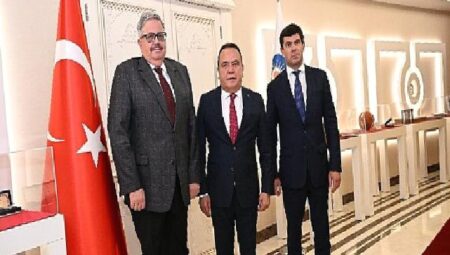Rusya Büyükelçisi’nden Başkan Böcek’e Ziyaret