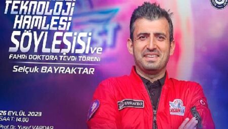 Selçuk Bayraktar Ege Üniversitesine Konuk Olacak
