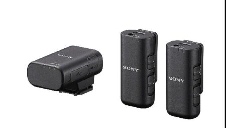 Sony Yeni Kablosuz Mikrofonları ile Ekosistemini Genişletiyor