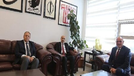 Vali Demirtaş’tan Başkan Sertaslan’a Ziyaret
