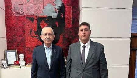 Başkan V. Özkan Kılıçdaroğlu İle Bir Araya Geldi, Desteğini Dile Getirdi