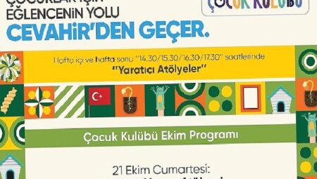 Çocuklar için Eğlencenin Yeri ve Zamanı İstanbul Cevahir’de