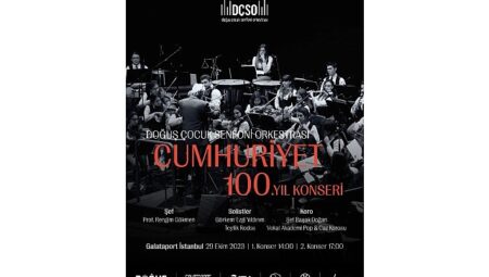 Doğuş çocuk senfoni orkestrası cumhuriyet’in 100.yılına özel repertuvarıyla 29 ekim’de galaport İstanbul’da sahne alacak