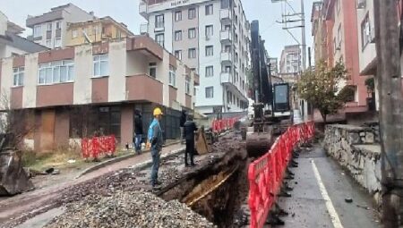 Gebze adem havuz mahallesine yeni altyapı hatları