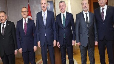 Kurtulmuş’tan Büyükşehir’e Ziyaret