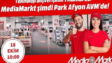 MediaMarkt 96. Mağazasını Afyon’da Açıyor