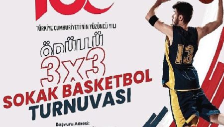 Ödüllü Sokak Basketbol Turnuvası için Başvurular Başladı