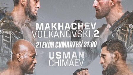 UFC’de “Yılın Dövüş Gecesi” Türkiye’de Sadece S Sport Plus’ta