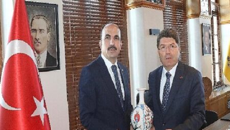Adalet Bakanı Tunç Başkan Altay’ı Ziyaret Etti