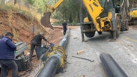 Büyükşehir, Marmaris Bozburun İçme Suyu Projesinde İlk Kazmayı Vurdu