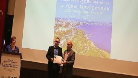 Mavi Bayrak sorumluları eğitimi sona erdi