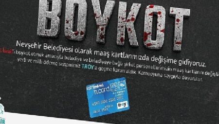 Nevşehir belediyesi maaş ödemelerini troy kartla yapacak