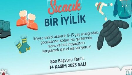 Nevşehir belediyesi’nden ihtiyaç sahibi ailelere mont ve bot desteği
