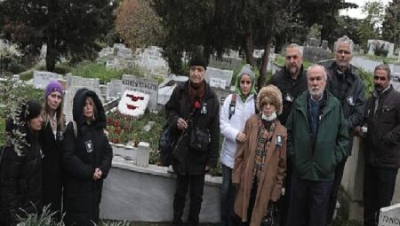 Usta sanatçı Kerem Yılmazer mezarı başında anıldı