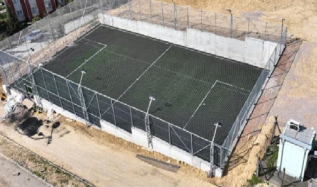 Ayazma Mahallesi futbol sahasında sona gelindi