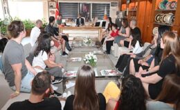 Erasmus öğrencilerinden Kemer Belediyesi’ne ziyaret