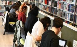 Lüleburgaz Belediyesi’nin Halide Edip Adıvar Kütüphanesi’ne yoğun ilgi