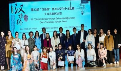 Çince Köprüsü Yarışması’nın Türkiye Finali yapıldı
