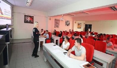 Menderes Belediyesi’nde Şüpheli Paket Eğitimi