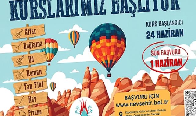 Nevşehir’de çocuk ve gençleri sanatla buluşturan Nevşehir Belediyesi Güzel Sanatlar Merkezi’nde açılacak olan yaz dönemi kursları için kayıtlar başladı
