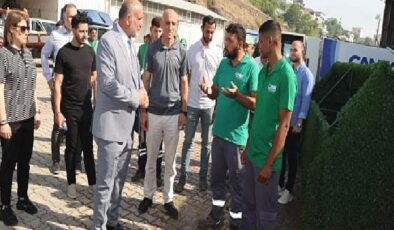 Başkan İbrahim Sandıkçı Personelle Bayramlaştı