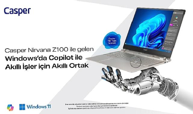 Casper Nirvana Sunar: Windows’da Copilot İle İş’te Yapay Zeka