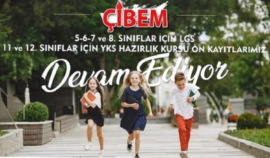 Çiğli Belediyesi’nin LGS ve YKS Kurs Kayıtları Devam