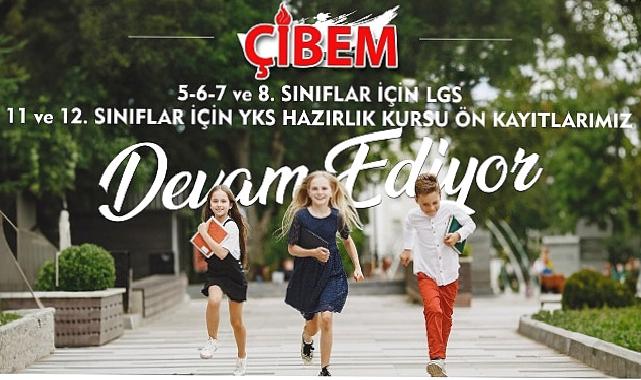 Çiğli Belediyesi’nin LGS ve YKS Kurs Kayıtları Devam