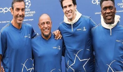 Efsane futbolcular Londra’da OPPO’nun yardım maçında buluştu