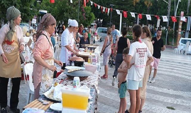 Kemer’de üreten ev hanımları kermesi